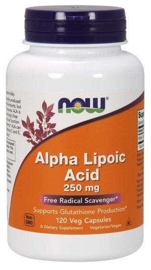 (image for) Now Foods Alpha Lipoic Acid 250 mg 120 Vcaps