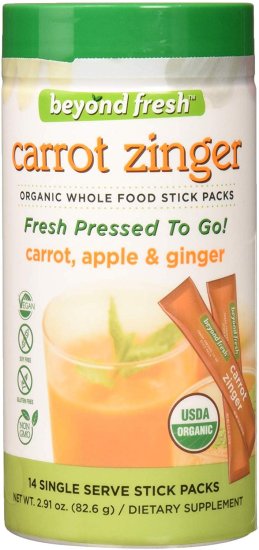 (image for) Beyond Fresh Carrot Zinger 14 Single Packets