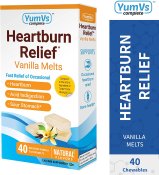 YumVs Heartburn Relief Vanilla Chews 40ct