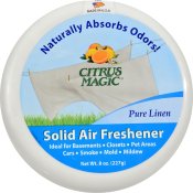 Citrus Magic Solid Air Freshener Pure Linen 8 Oz