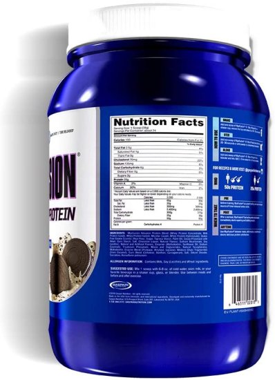 (image for) Gaspari Nutrition MyoFusion Advanced Protein Cookie & Cream 2 lbs