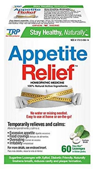 (image for) The Relief Products Appetite Relief 60 ct