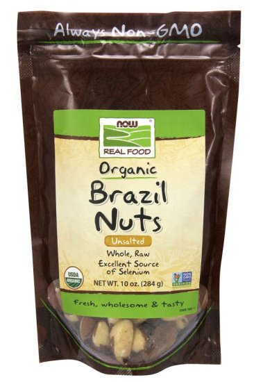 (image for) Brazil Nuts Certified Organic - 10 oz