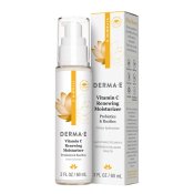 DERMA E All Natural Facial Moisturizer with Vitamin C 2 oz