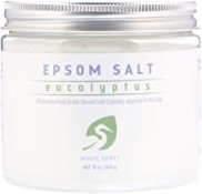 White Egret Epsom Salt Eucalyptus 16oz