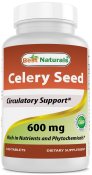 Best Naturals Celery Seed 600 Mg Tablet 180 Count