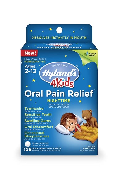 (image for) Children\'s Nighttime - Oral Pain Relief - 125 Tabs