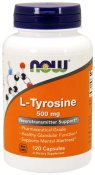 Now Foods L-Tyrosine 500 mg - 120 Capsules