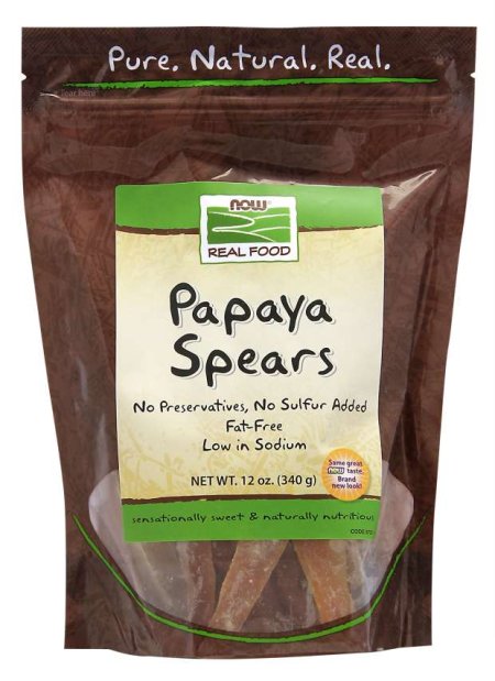 (image for) Dried Papaya Spears- 12 oz