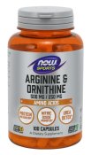 Now Foods Arginine/Ornithine 100 Vcaps