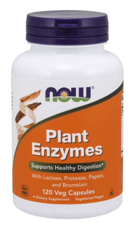 (image for) Now Foods Plant Enzymes 120 Capsules