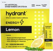 Hydrant Energy Lemon Flavor 30 Packets