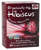 Organically Hip Hibiscus Tea - 24 Tea Bags