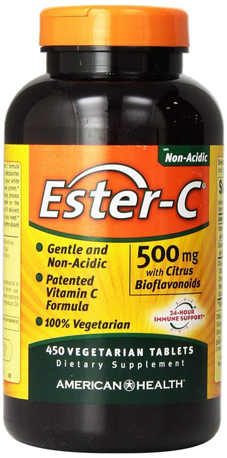 (image for) American Health Ester-C 500 mg Citrus Bioflavonoids 450 Tablets