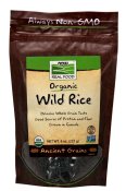 Now Foods Wild Rice Organic 8 oz