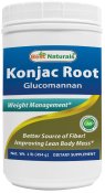 Best Naturals Konjac Root Glucomannan Powder 1 lb