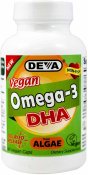 Deva Vegan Omega-3 DHA Algae 200mg 90 Vcap