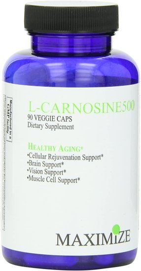 (image for) Maximum International L-Carnosine 500 Mg 90 Vcaps