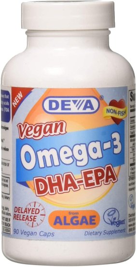 (image for) Deva Vegan DHA-EPA Delayed Release 90 Count