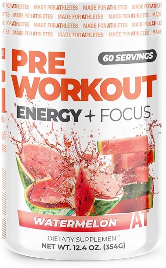 (image for) About Time Pre Workout Watermelon 60 Servings