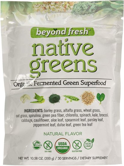 (image for) Beyond Fresh Native Greens Natural Flavor, 30 servings