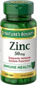 Nature's Bounty Zinc 50 mg. Caplets 100 Count