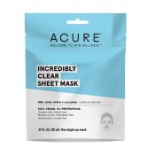 Acure Incredibly Clear Sheet Mask 12 Count