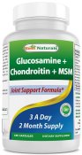 Best Naturals Glucosamine Chondroitin and MSM 180 Count