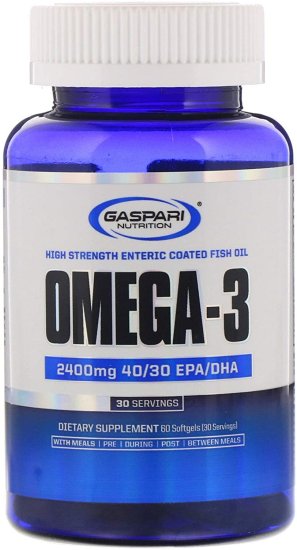 (image for) Gaspari Nutrition Omega-3 2400 mg 60 Softgels