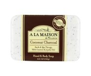 A LA Maison Coconut Charcoal Soap Bar