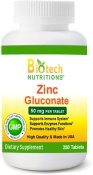 Biotech Nutritions Zinc Gluconate 50 mg 250 Tablets