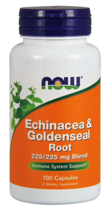 (image for) Echinacea & Goldenseal Root - 100 Capsules