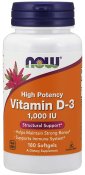 Now Foods Vitamin D-3 1000 iu 180 softgels