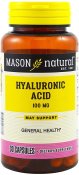 Mason Naturals Hyaluronic Acid 100 Mg 30 Caps