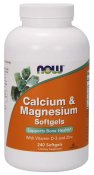 Now Foods Calcium & Magnesium - 240 Softgels