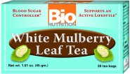 Bio Nutrition White Mulberry Leaf Tea 30 bags