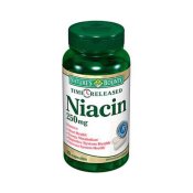 (image for) Nature's Bounty Niacin 250 mg. T/R Capsules 90 Count