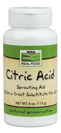 (image for) Now Foods Citric Acid 4 oz