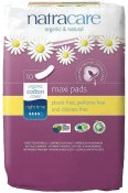 Natracare Natural Night Time Maxi Pads Extra Long 10 count