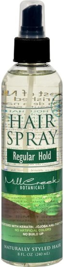 (image for) Mill Creek Botanicals Regular Hold Hair Spray 8 oz