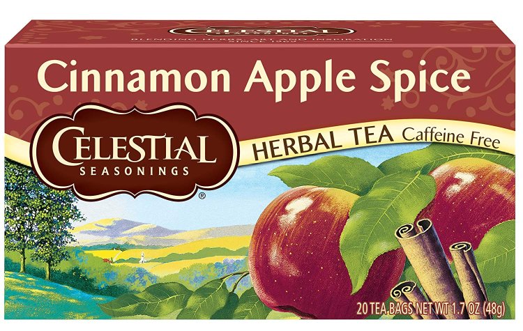 (image for) Celestial Seasonings Herbal Tea Cinnamon Apple Spice 20ct 1.7 oz