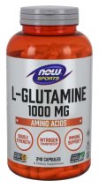 Now Foods L-Glutamine 1000 mg 240 Vcaps