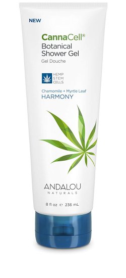 (image for) Andalou Naturals CannaCell Shower Gel, Harmony 8.5 oz