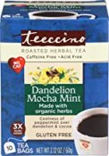 Teeccino Dandelion Mocha Mint Herbal Tea