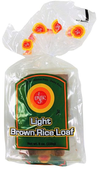 (image for) Ener-G Bread Light Brown Rice 8 oz