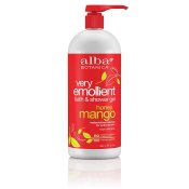 Alba Botanica Very Emollient Bath & Shower Gel Honey Mango 32 oz