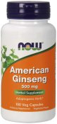 American Ginseng 500 mg - 100 Capsules