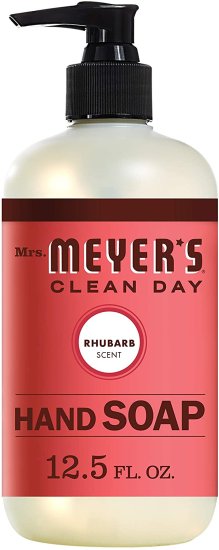 (image for) Mrs. Meyers Clean Day Liquid Hand Soap Rhubarb 12.5 oz