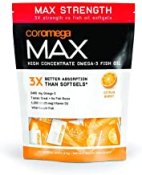 Coromega Max Omega-3 Citrus Squeeze Shots 30pk