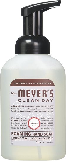 (image for) Mrs. Meyer\'s Clean Day Foaming Hand Soap Lavender 10 oz